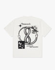 "RESEARCH" WHITE TEE