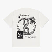 "RESEARCH" WHITE TEE