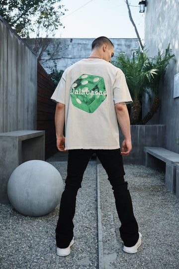 "Roll Em" Khaki Tee