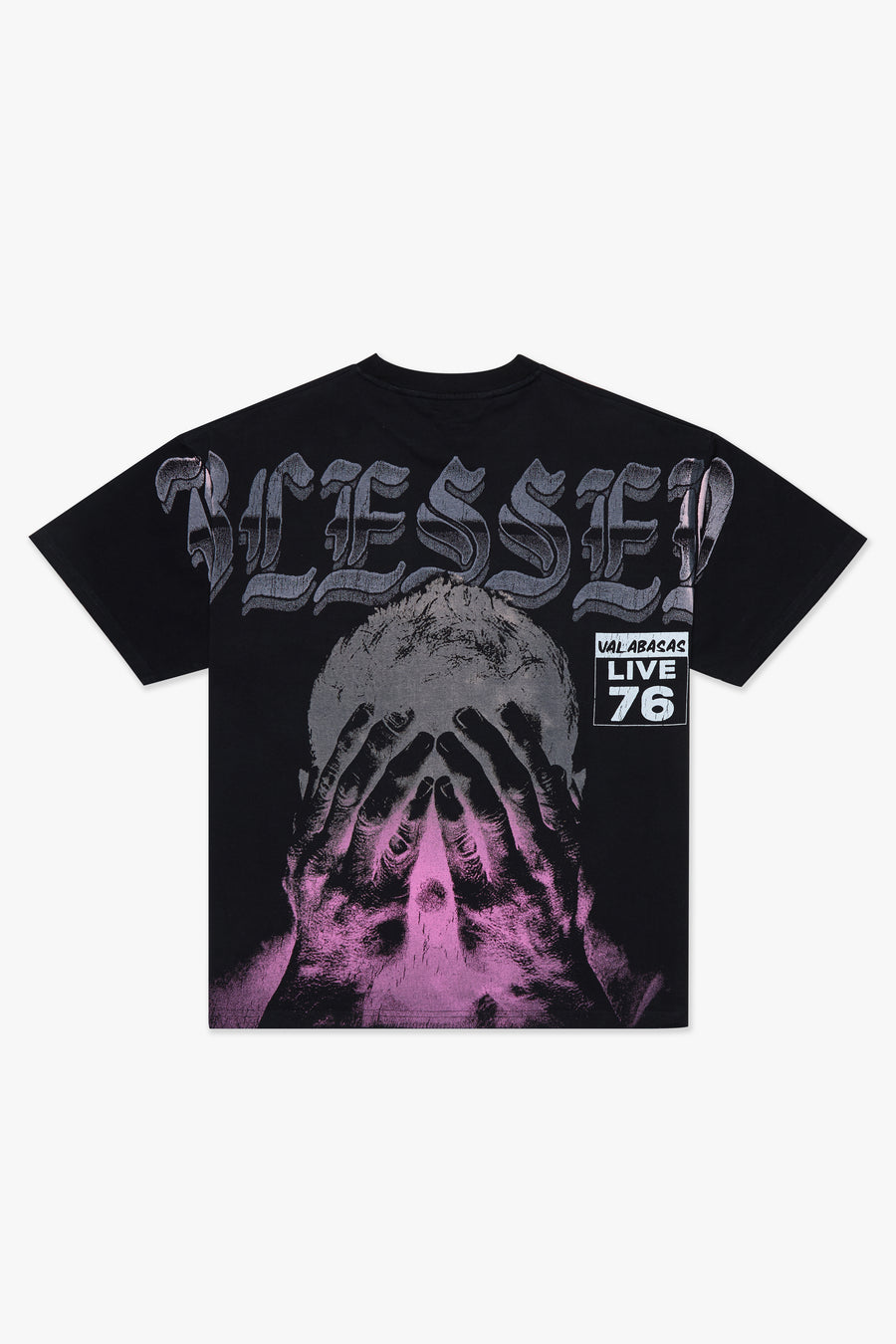 "Blessed" Black Tee