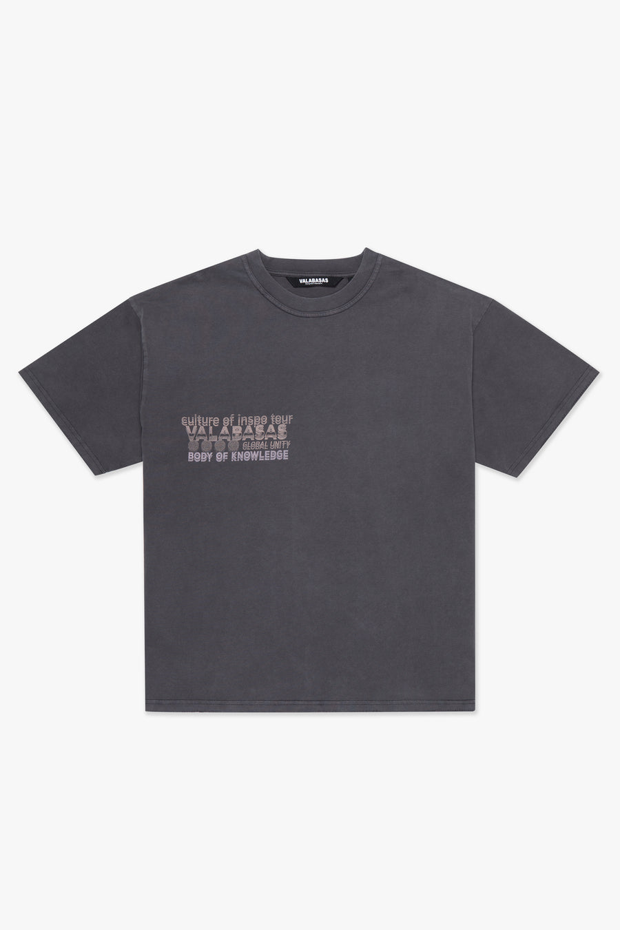 "Blessed" Vintage Grey Tee