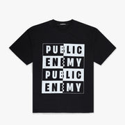 "Peoples Enemy" Black Tee