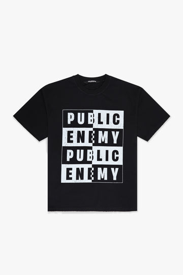 "Peoples Enemy" Black Tee