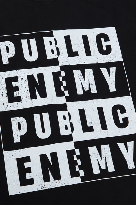 "Peoples Enemy" Black Tee