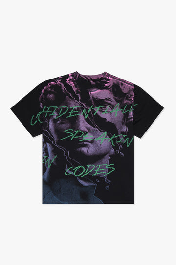 "Mental Games"  Black Tee