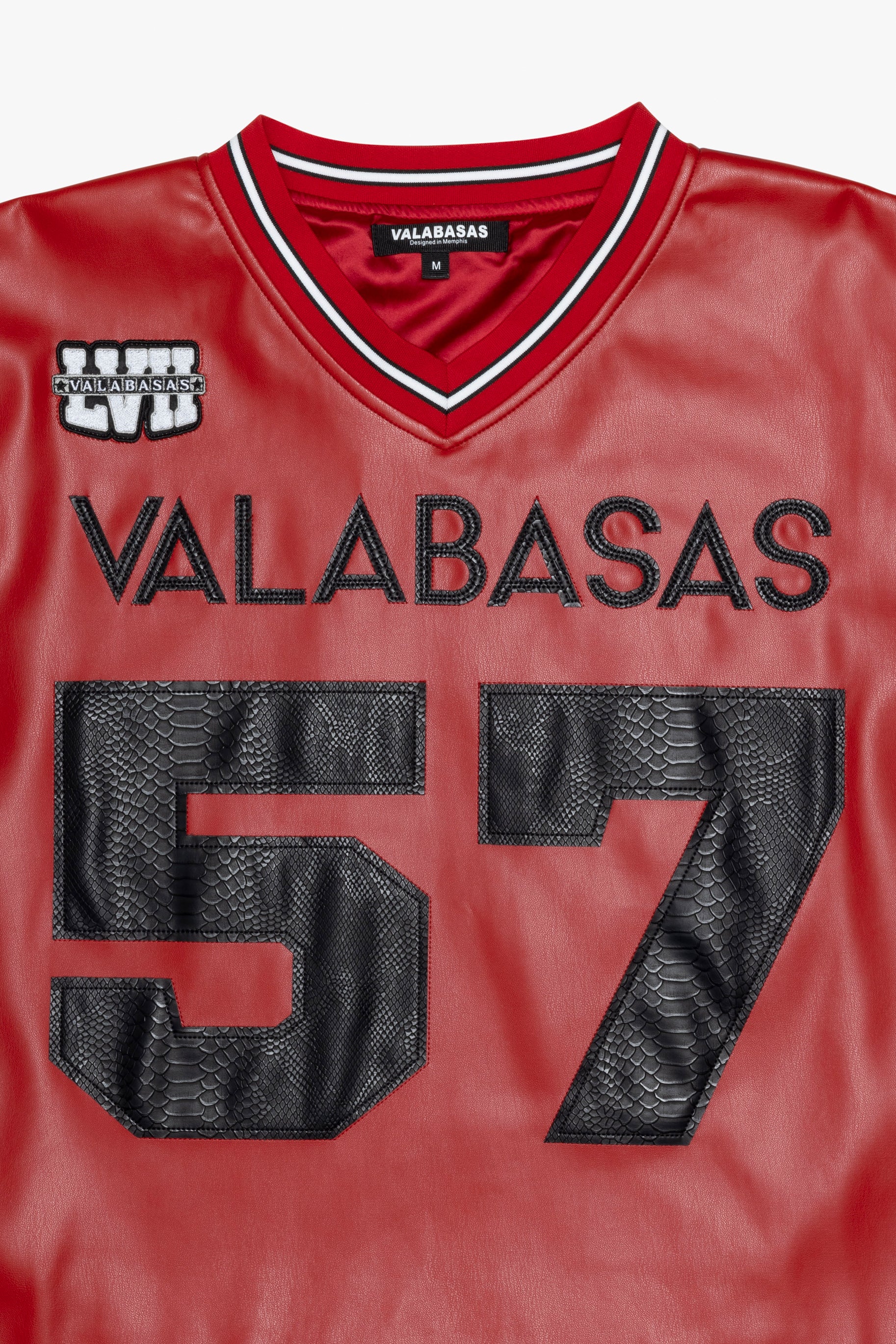 Raid Red Cropped Jersey – Valabasas Denim