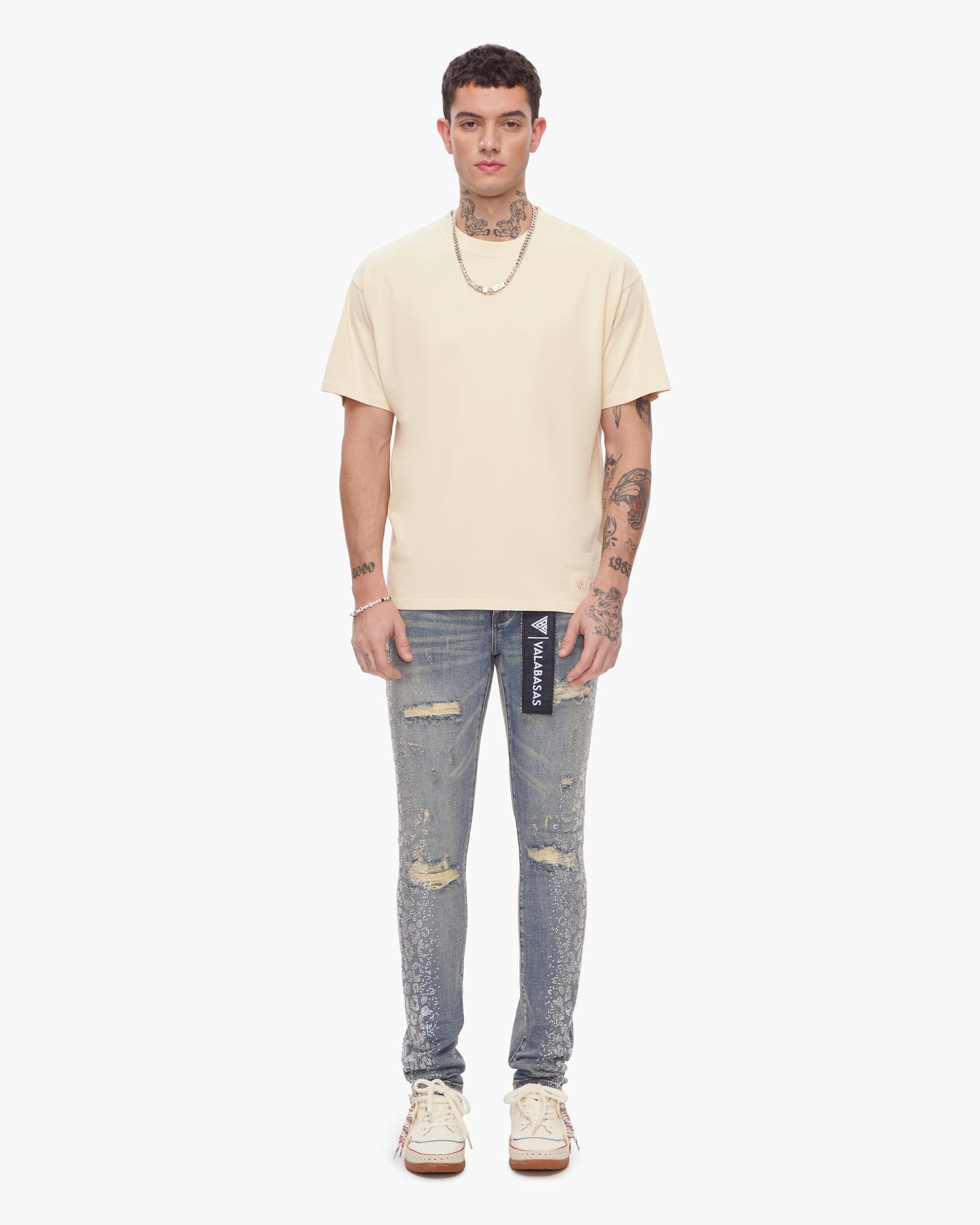 Essential Tank Beige Tee