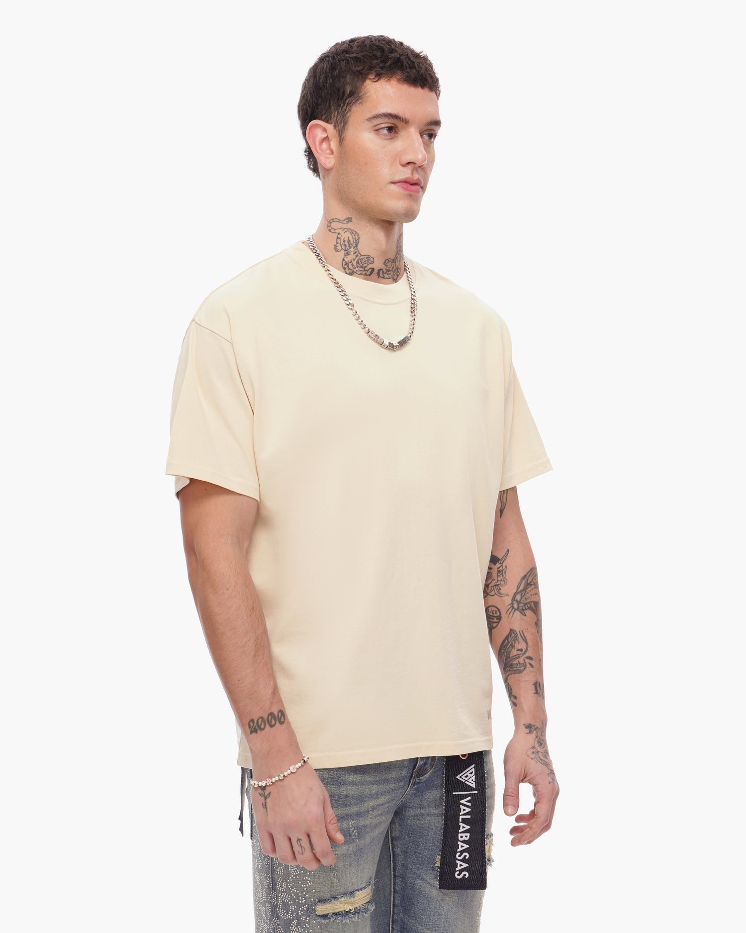 Essential Tank Beige Tee