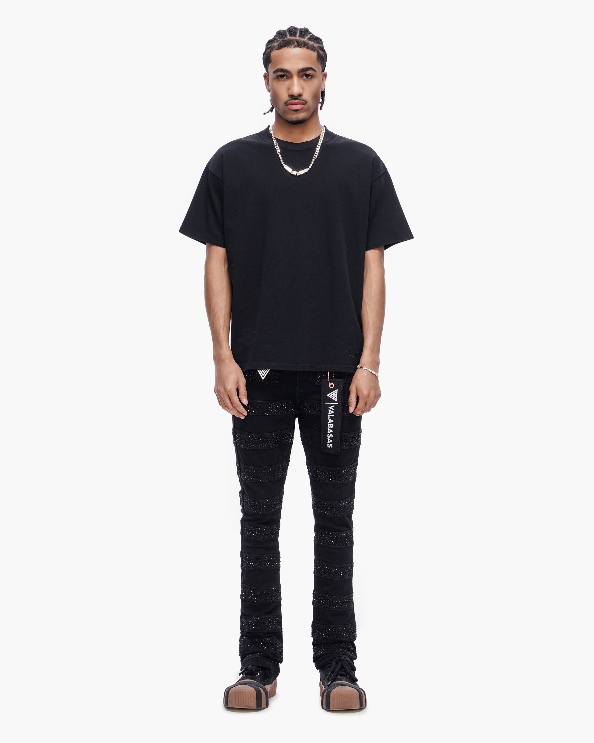 Essential Tank Black Tee