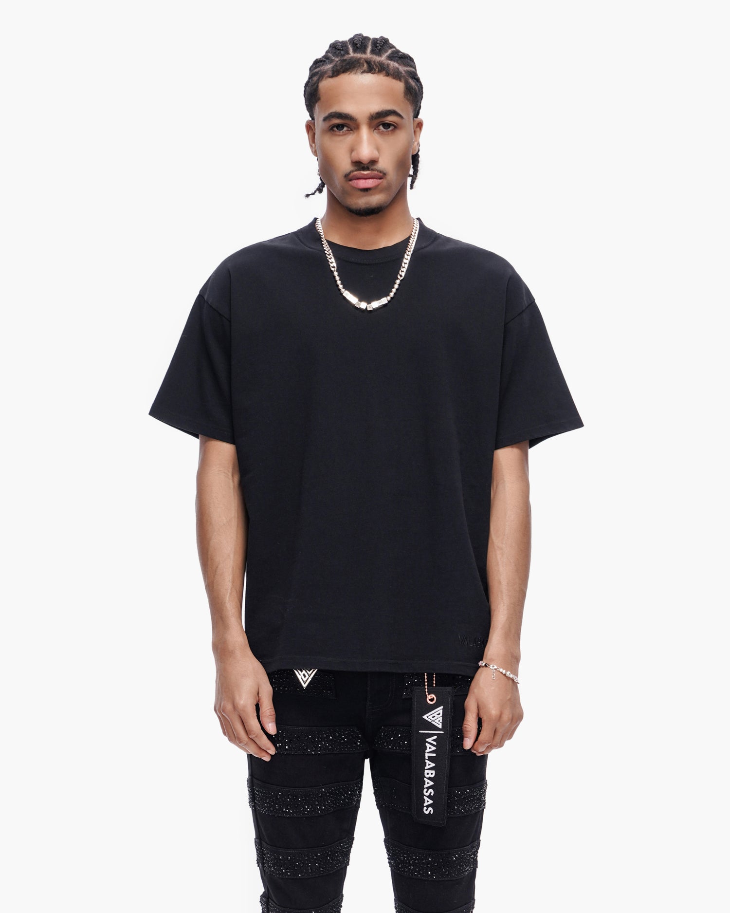 Essential Tank Black Tee