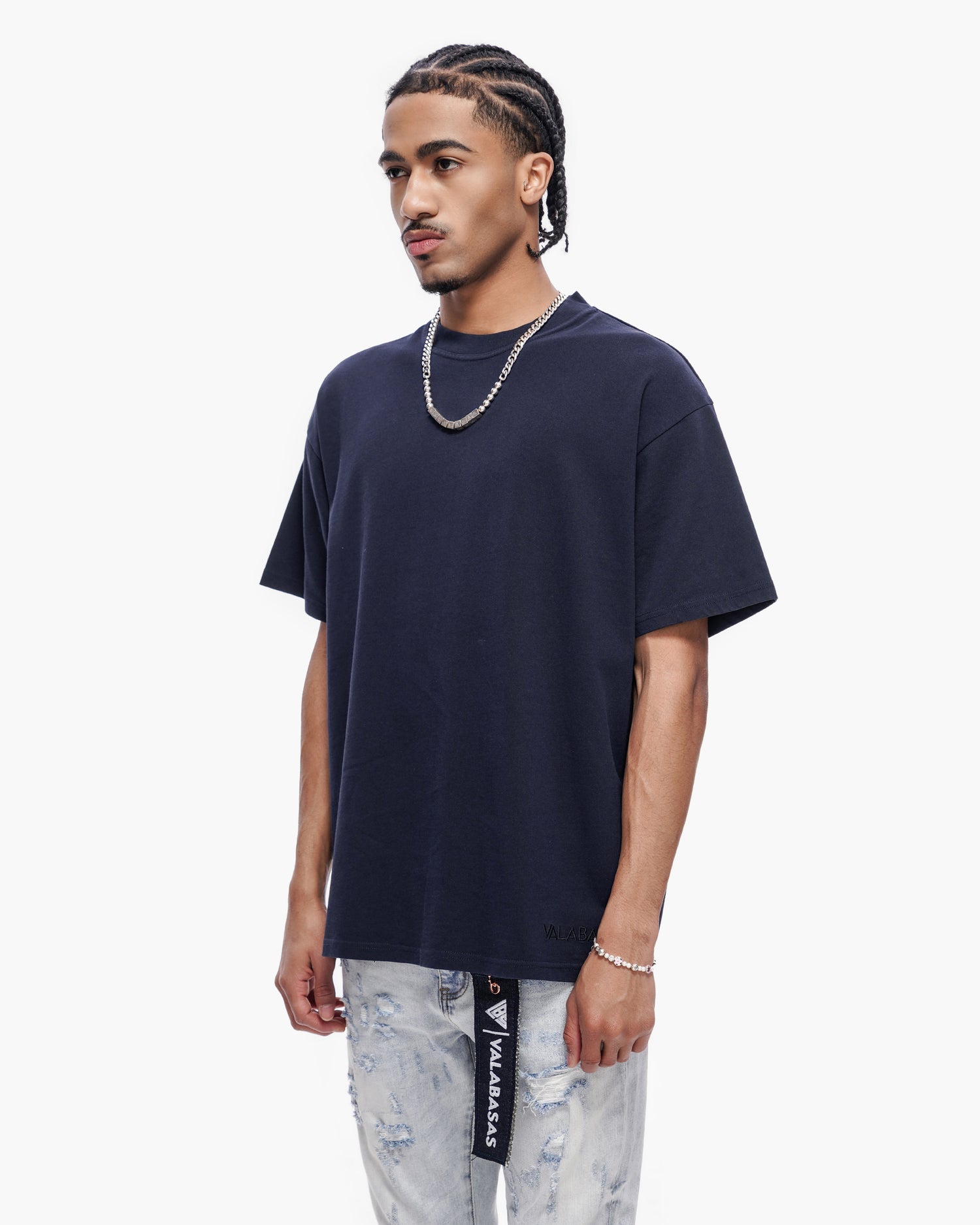 Essential Tank Navy Blue Tee