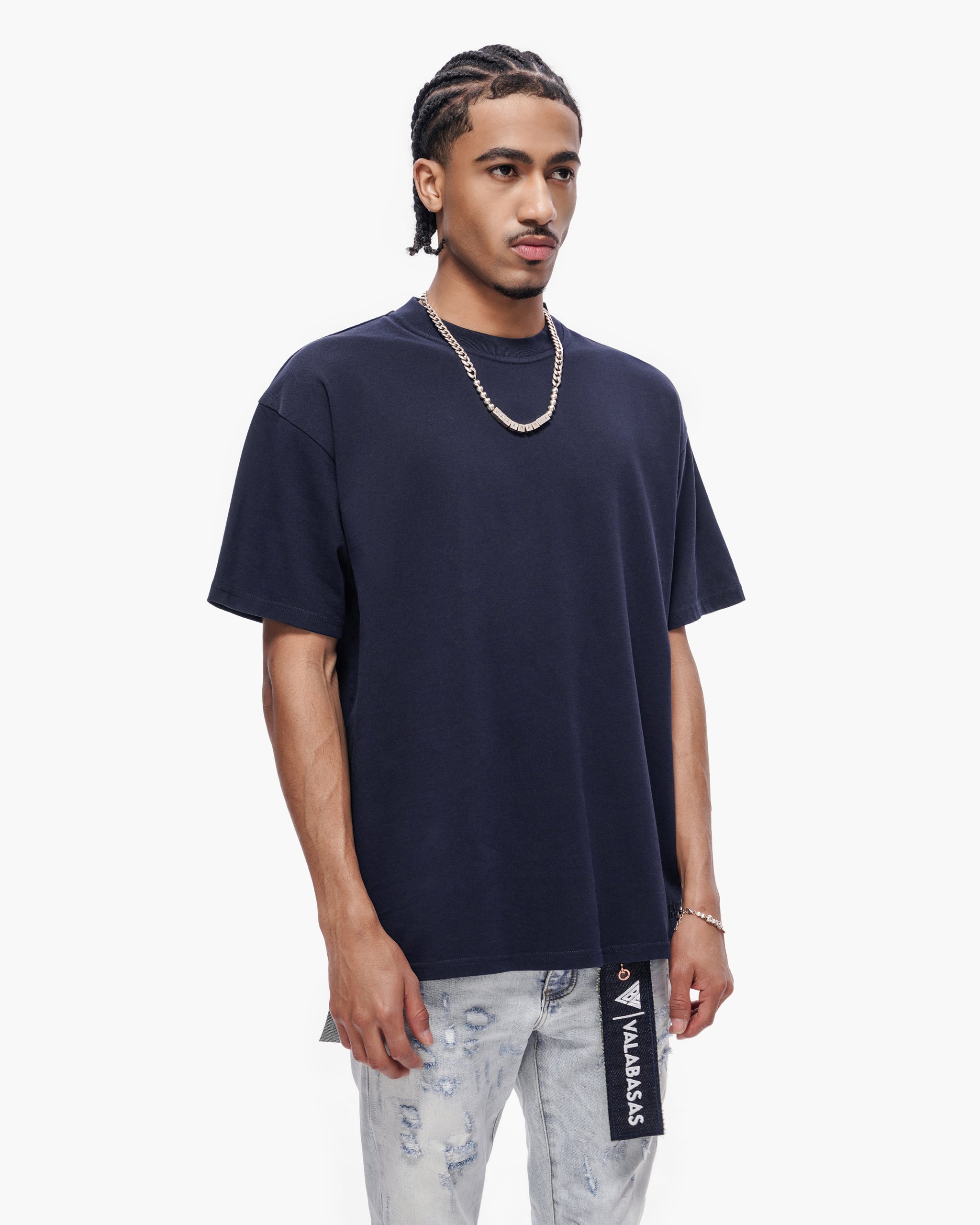 Essential Tank Navy Blue Tee