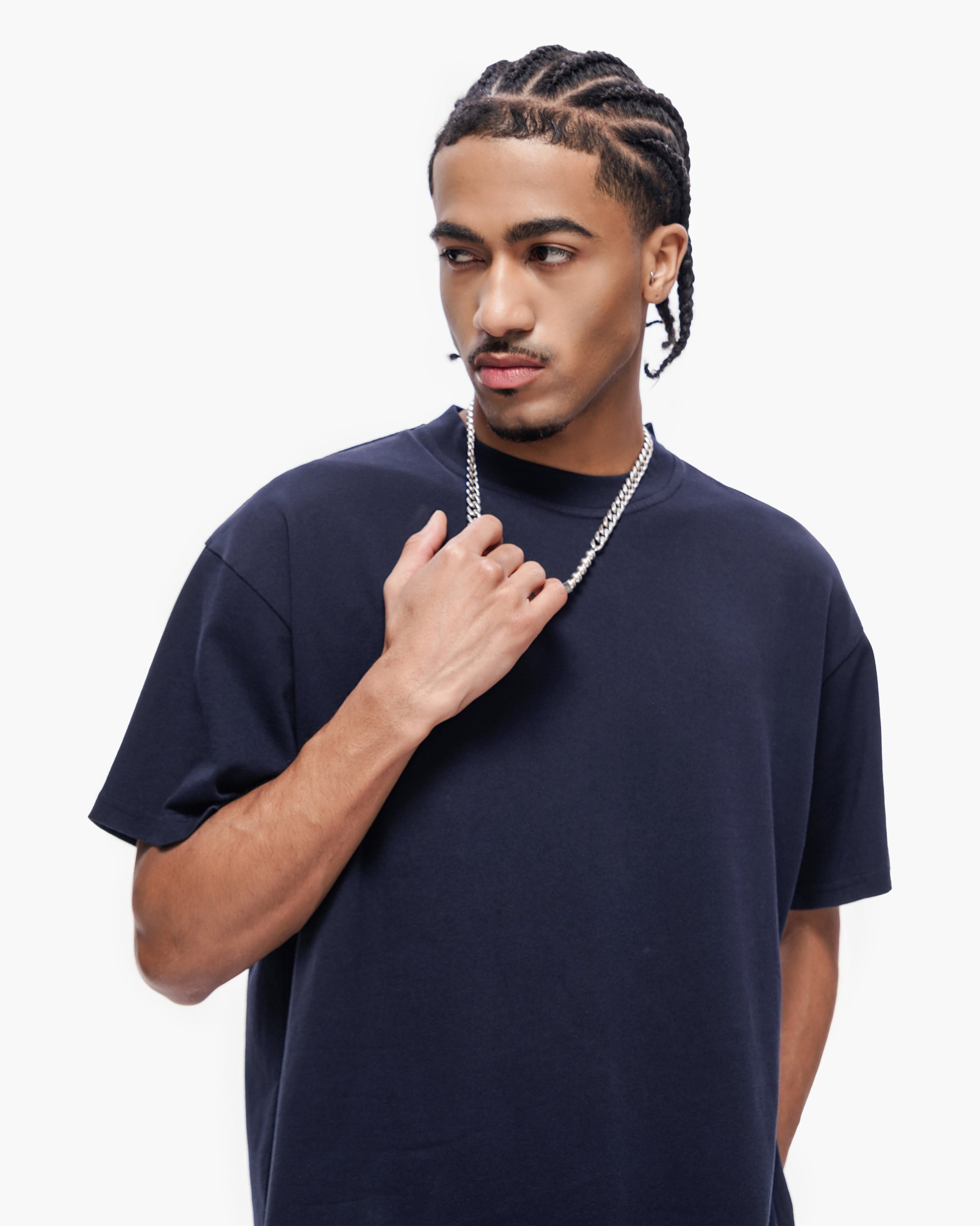 Essential Tank Navy Blue Tee