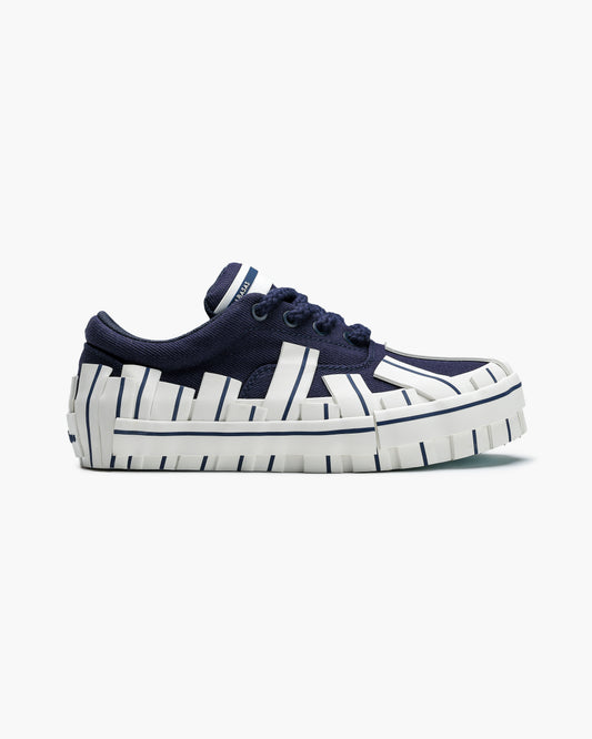 Yuratsu 100 Navy White Sneakers