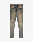 "MR CLEAN 2.0” BLUE SPORCO SKINNY JEAN