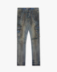 "AURA" DIRTY WASH SKINNY JEAN