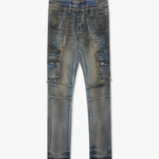 "AURA" DIRTY WASH SKINNY JEAN