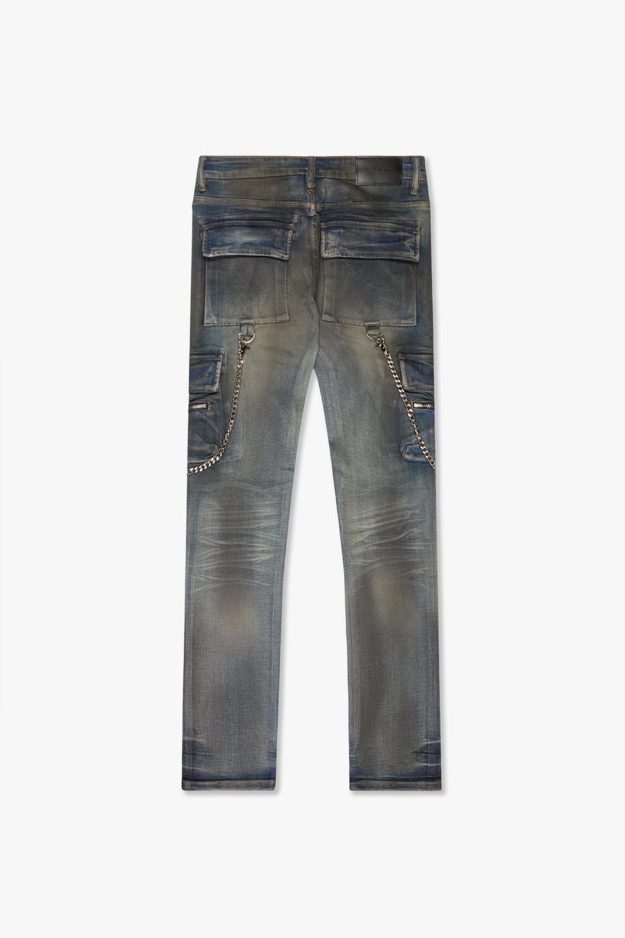 "AURA" DIRTY WASH SKINNY JEAN