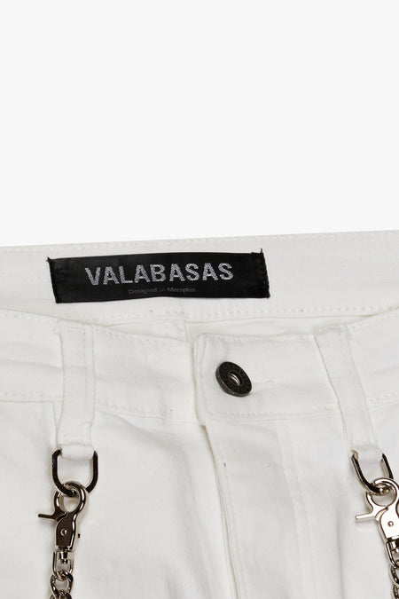 "AURA" WHITE SKINNY JEAN