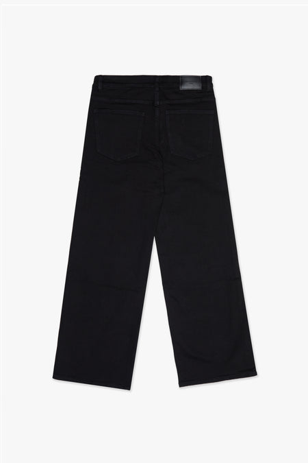 "STREAMLINE" BLACK BAGGY DENIM JEAN