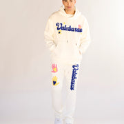 "TOUCHSTONE" WHITE FLEECE SET