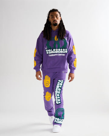 "UNITY" PURPLE FLEECE SET