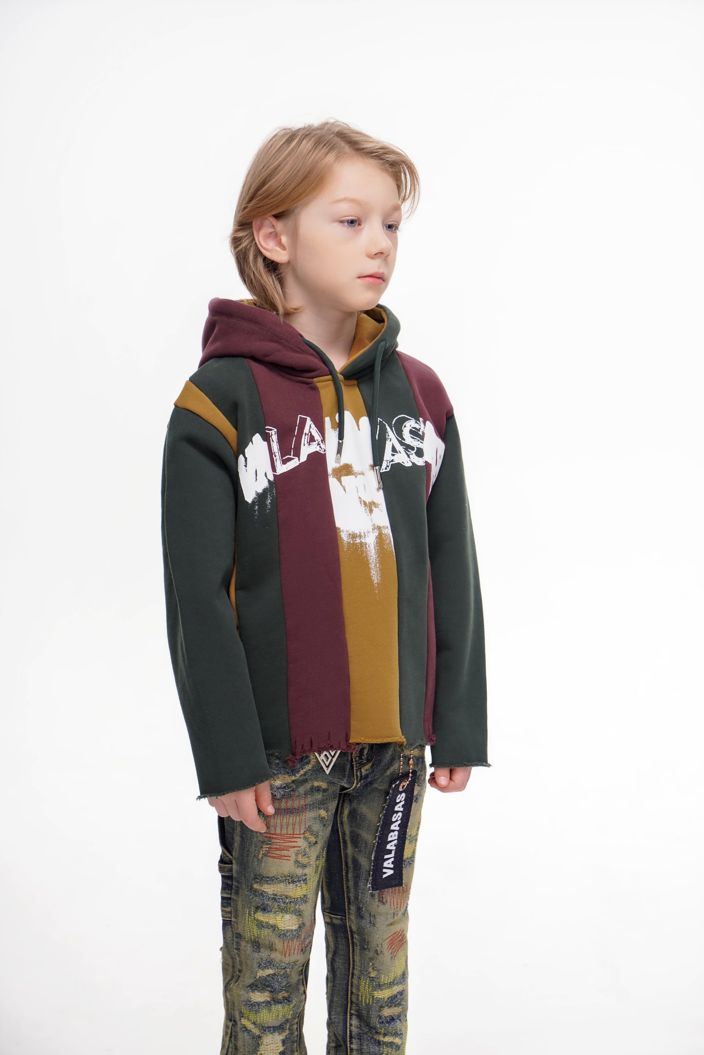 Slipped Kids Hoodie Green