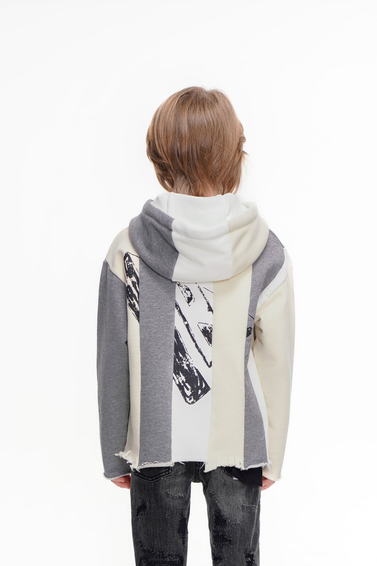 Slipped Kids Hoodie Grey