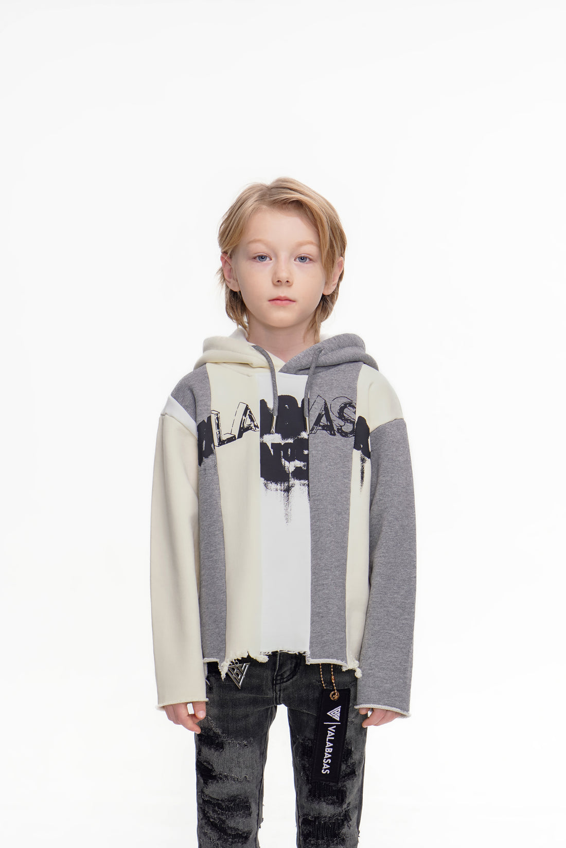 Slipped Kids Hoodie Grey