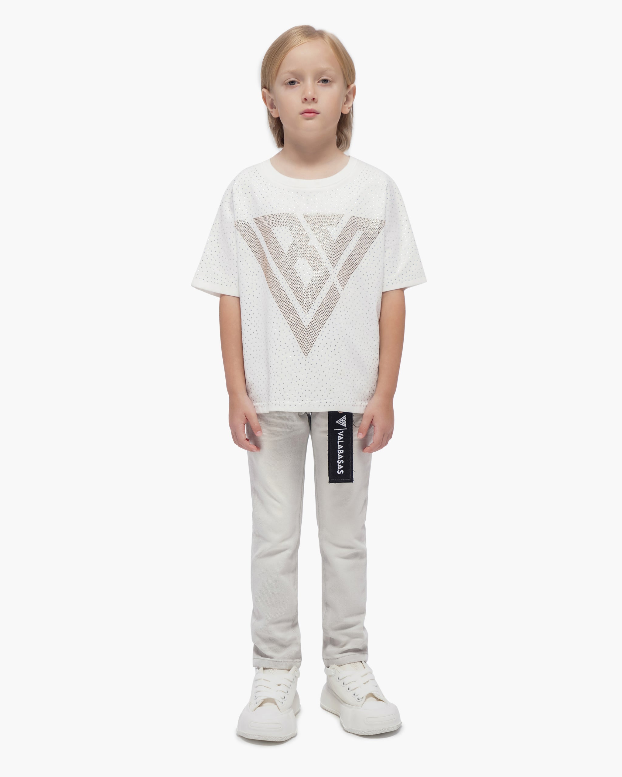 Kids Jr.Slim Snow Grey Jeans