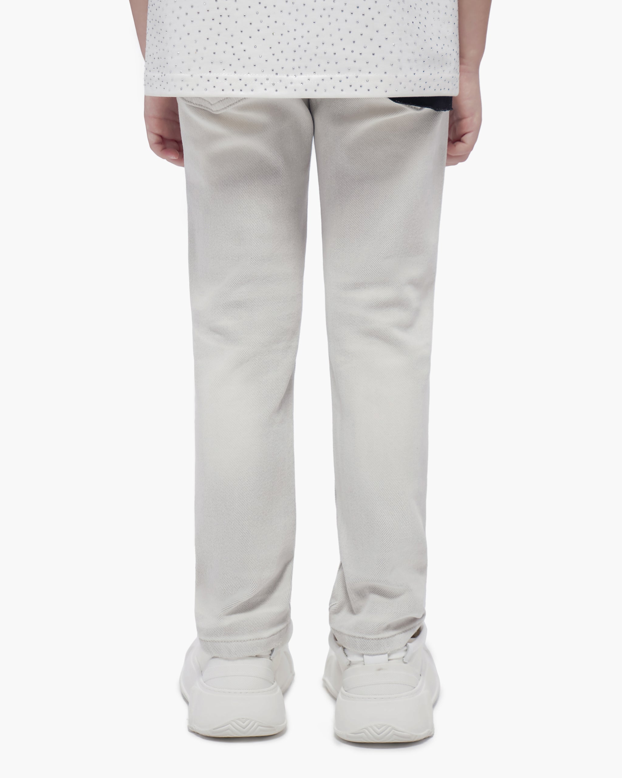 Kids Jr.Slim Snow Grey Jeans