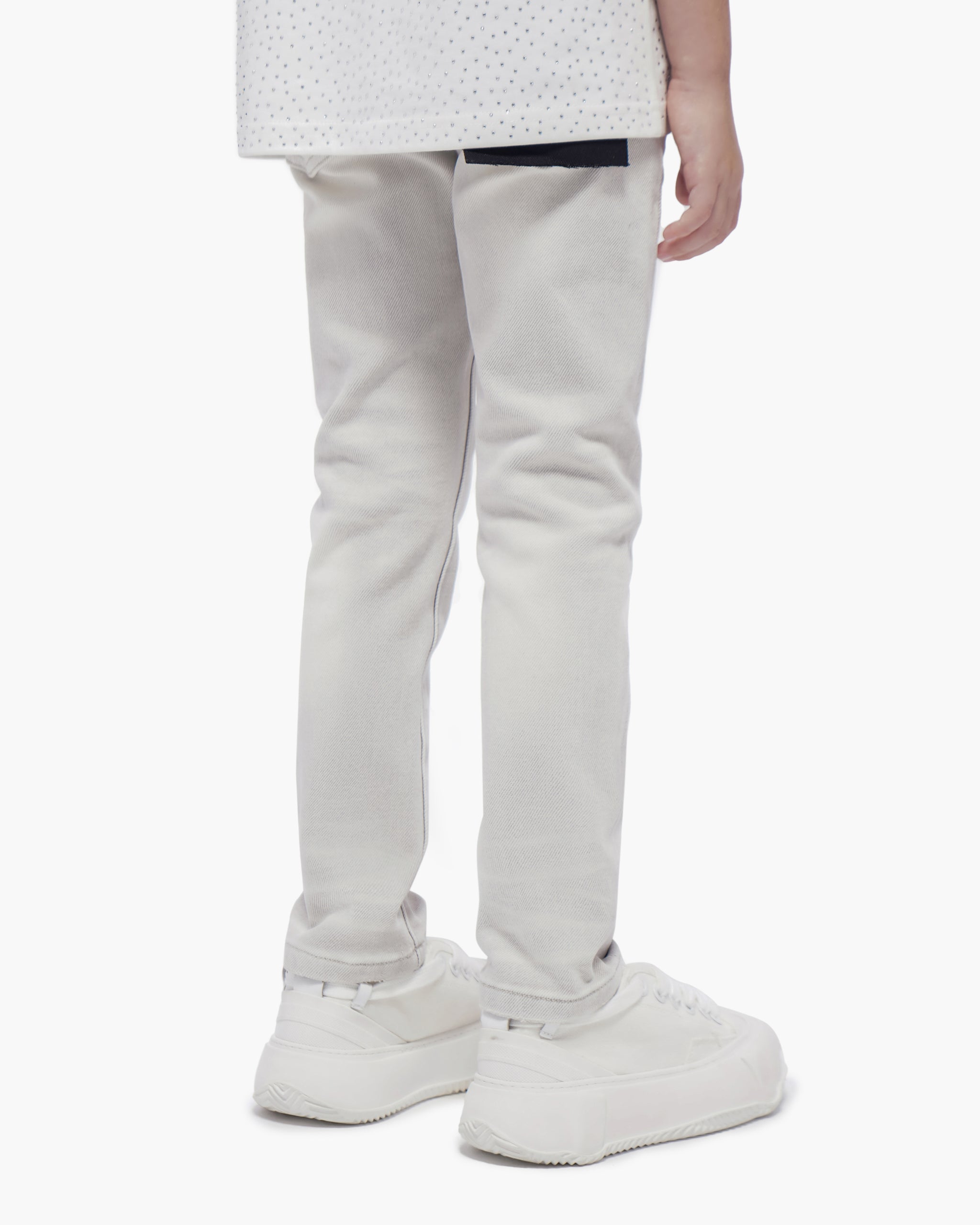 Kids Jr.Slim Snow Grey Jeans