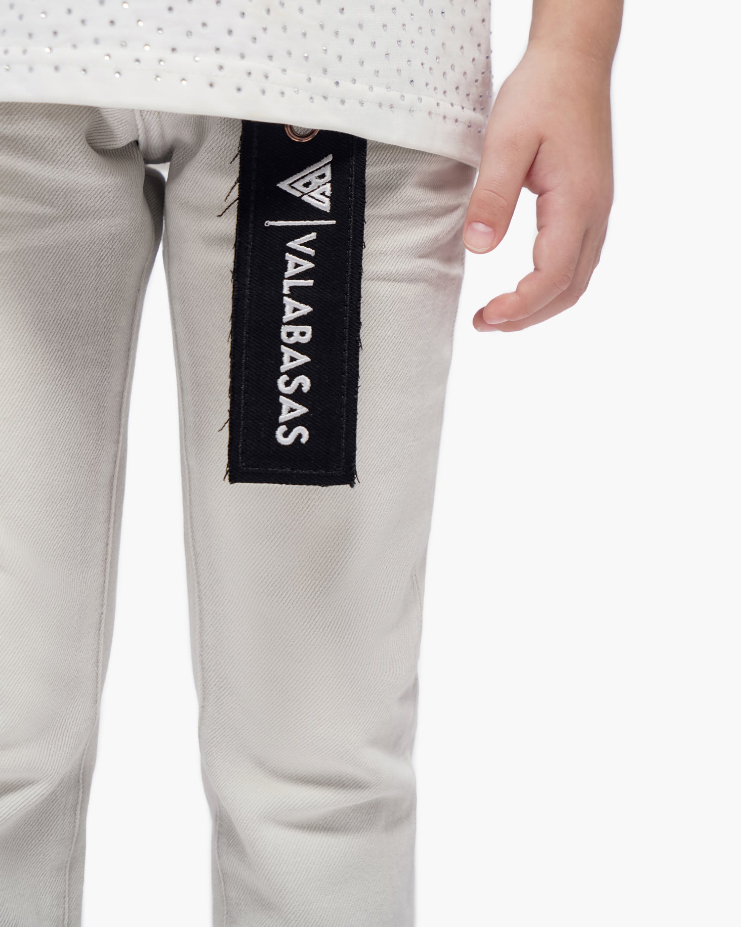 Kids Jr.Slim Snow Grey Jeans