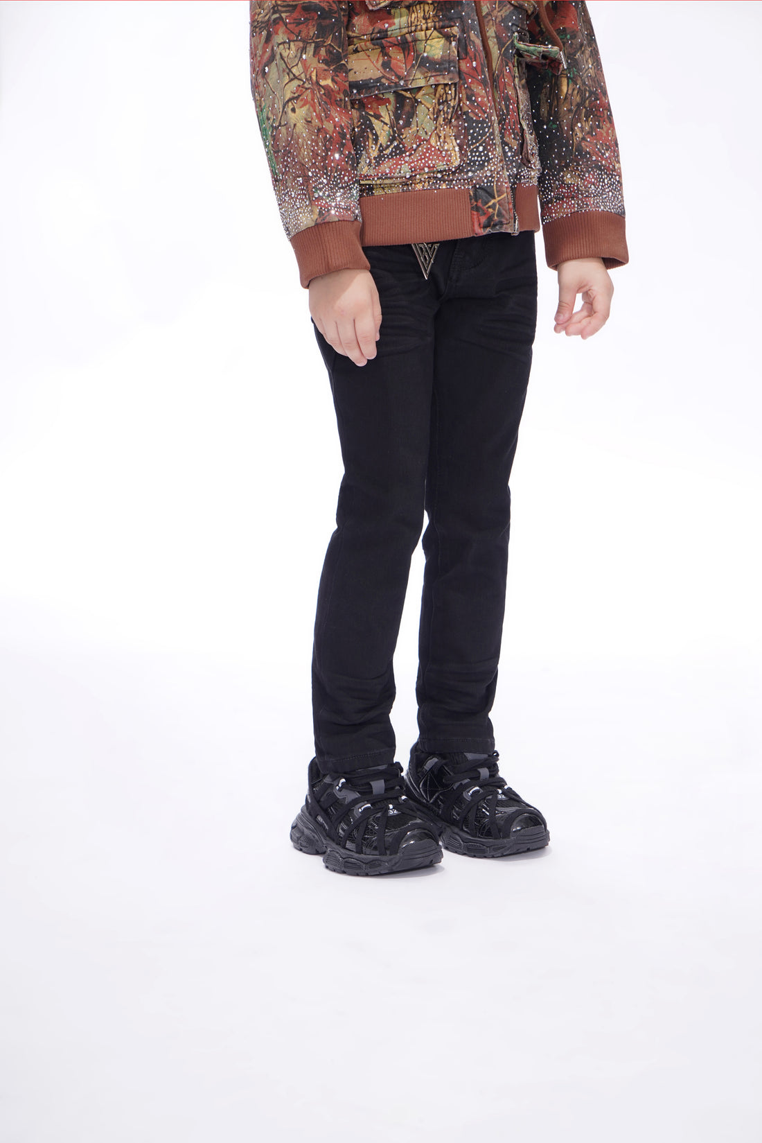 Jr.Slim Kids Black Jeans