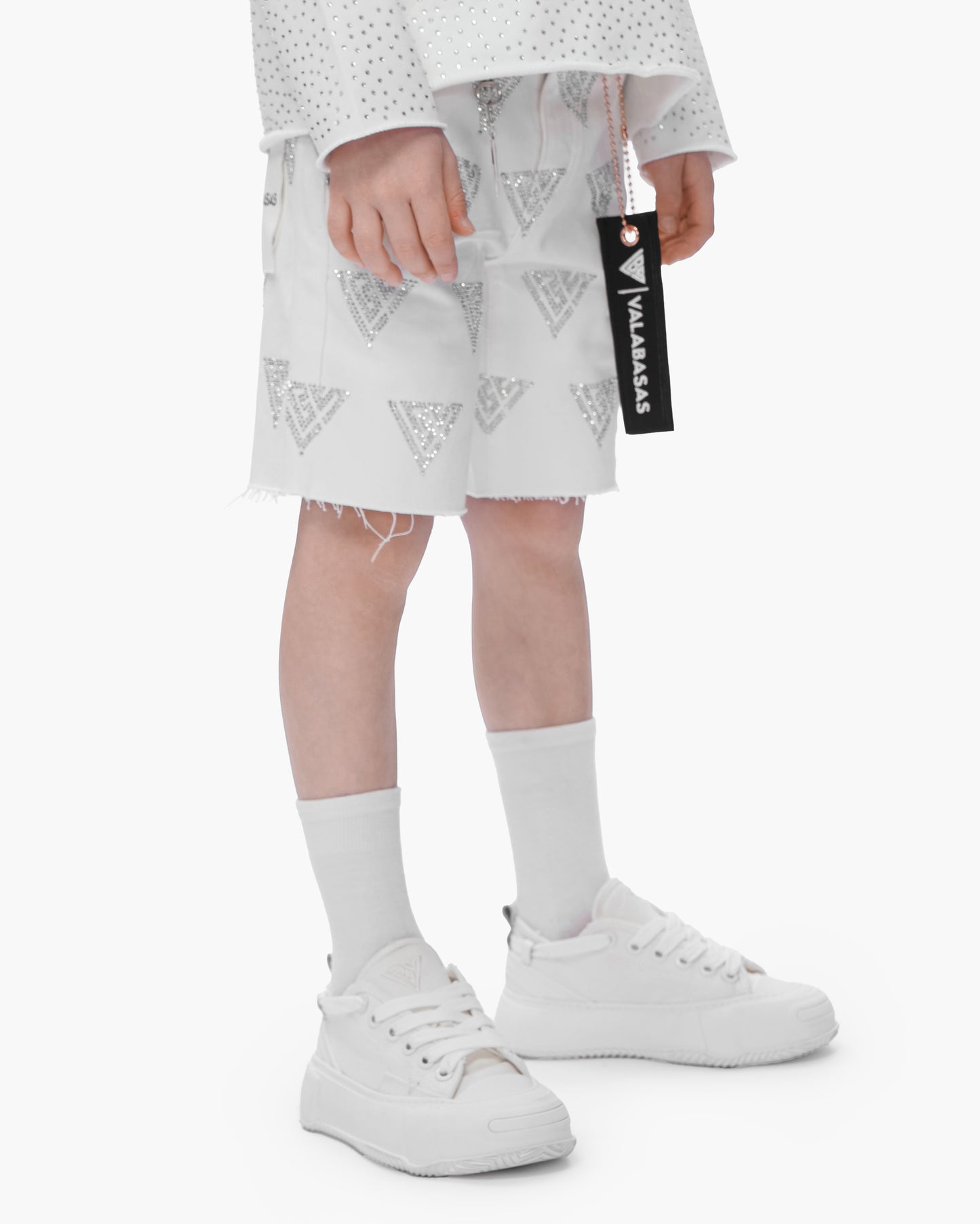 Kids Palace White Jorts
