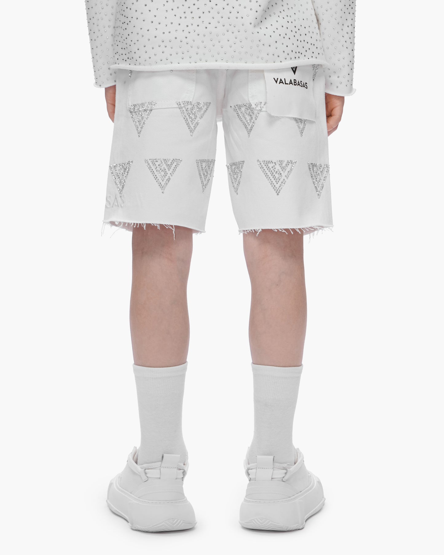 Kids Palace White Jorts