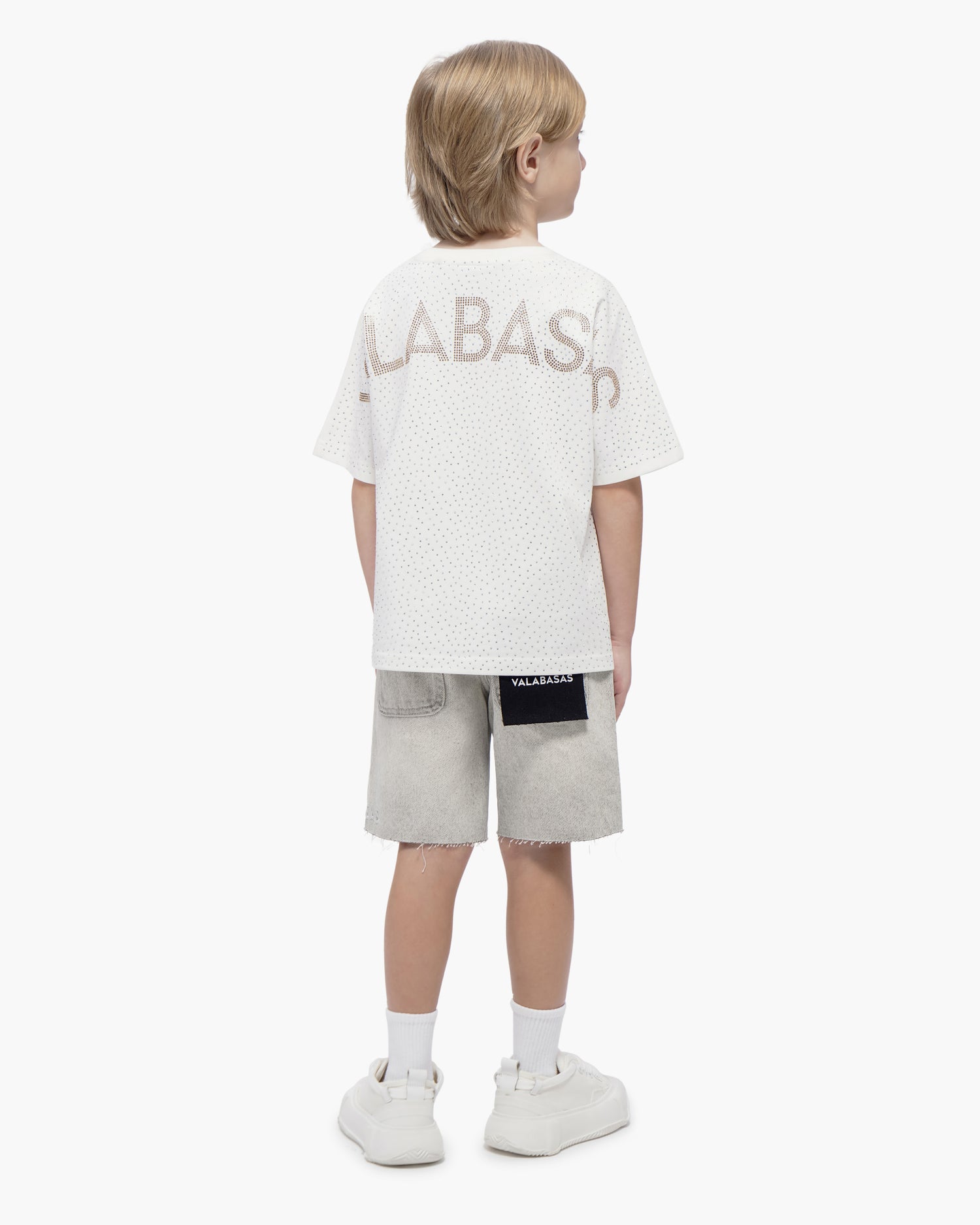 Kids Jr.Shorts Snow Grey