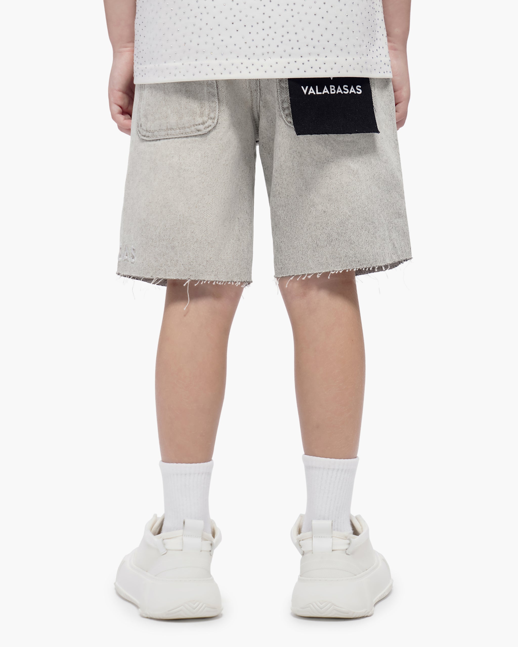 Kids Jr.Shorts Snow Grey