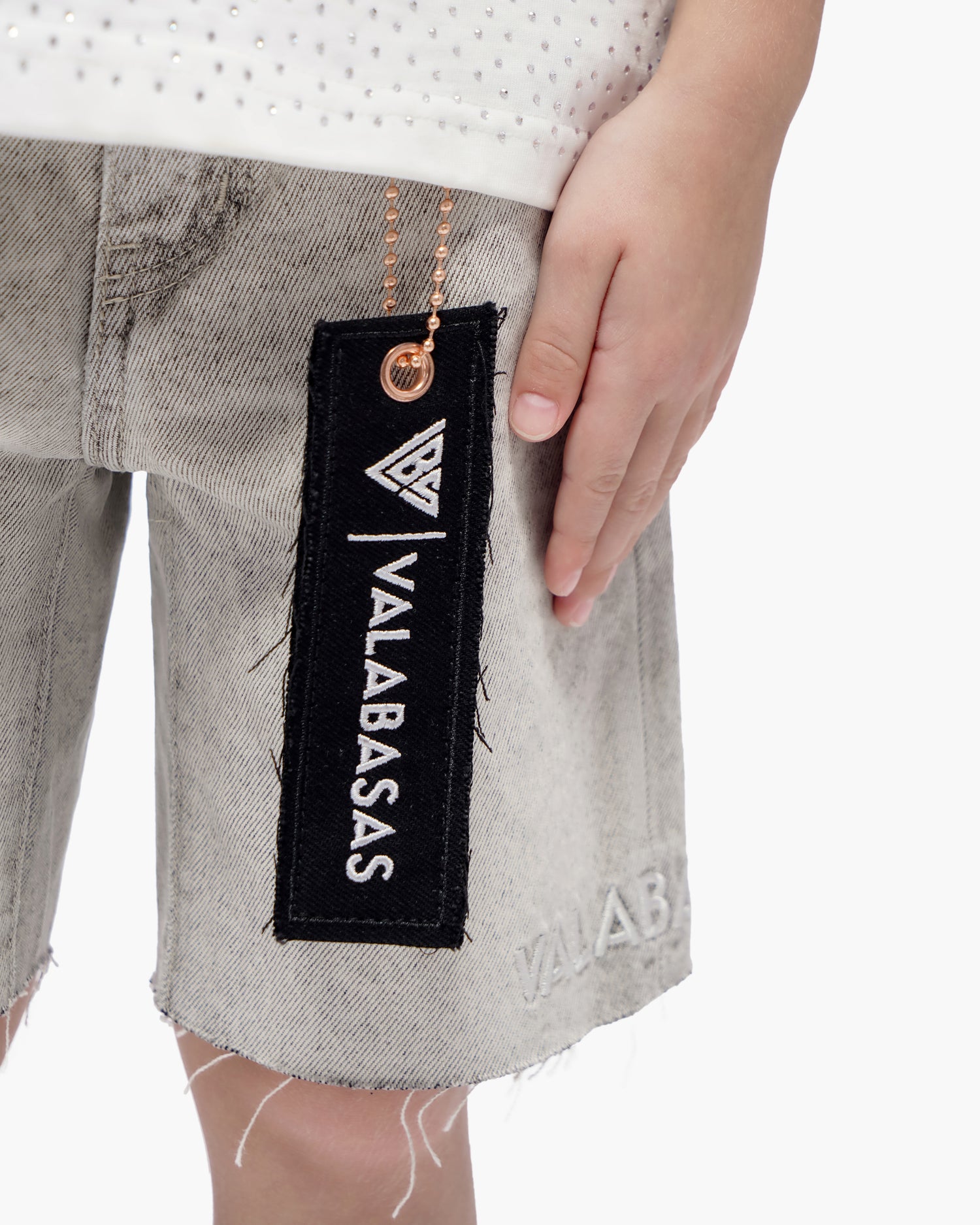 Kids Jr.Shorts Snow Grey