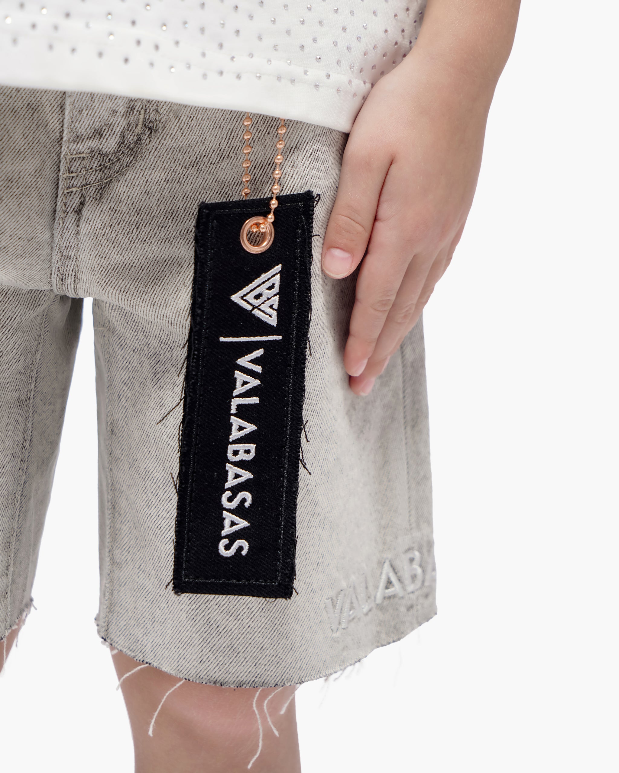 Kids Jr.Shorts Snow Grey