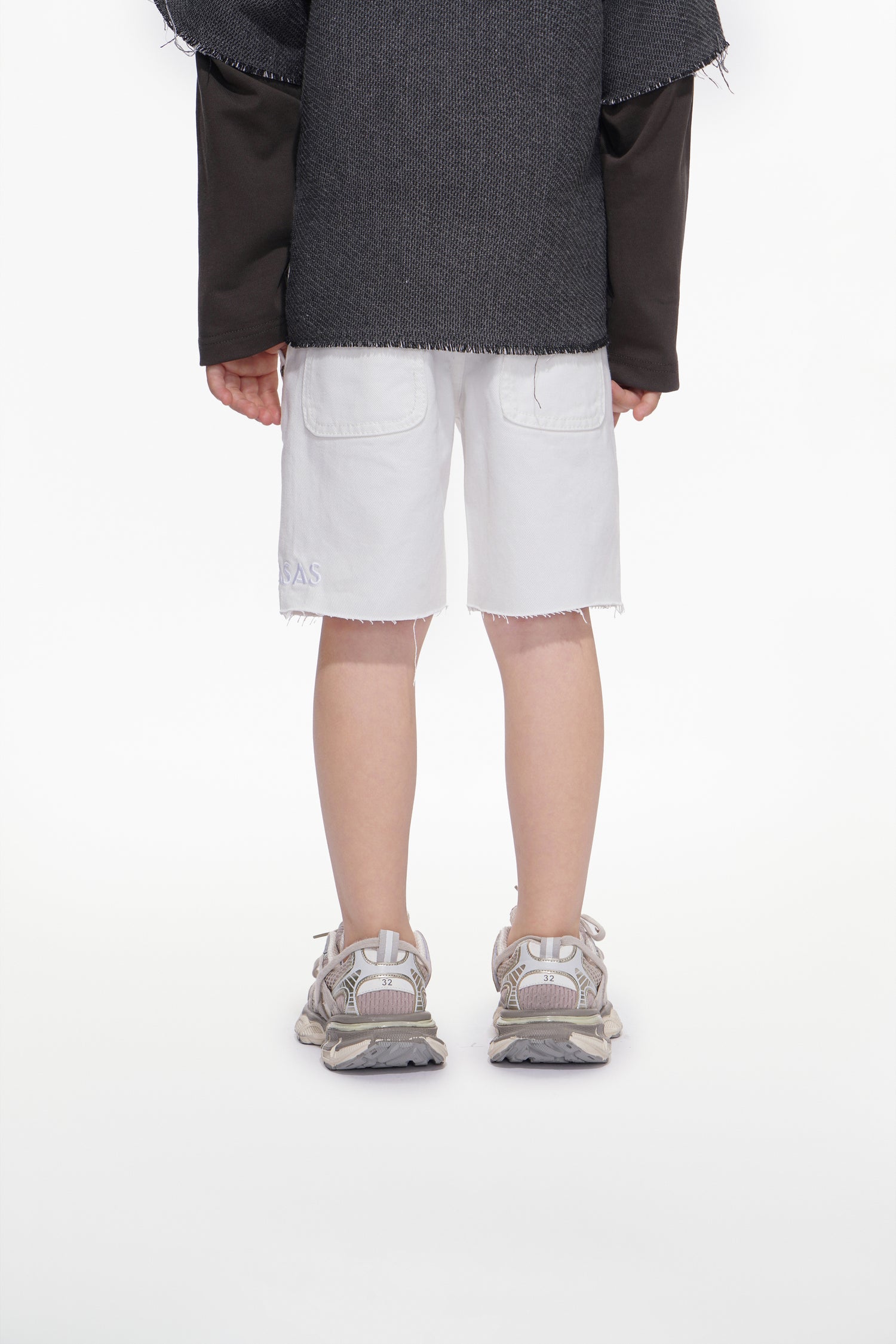 Jr. Shorts Kids Denim White