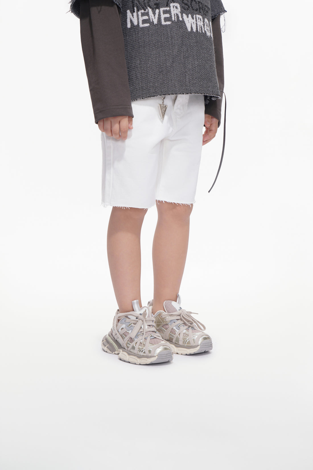 Jr. Shorts Kids Denim White