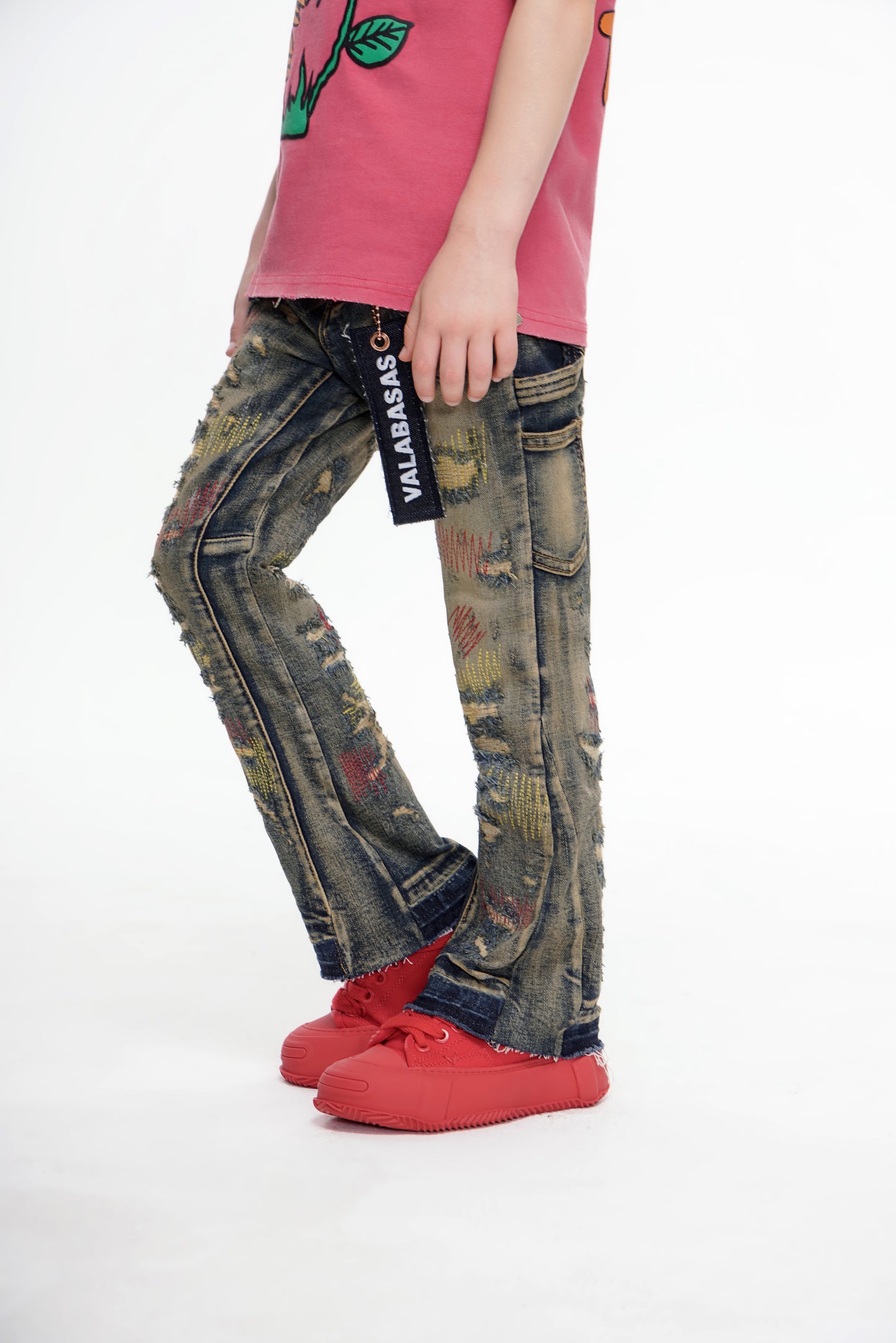 Zero Kids Stacked Denim Dirty Vintage Wash