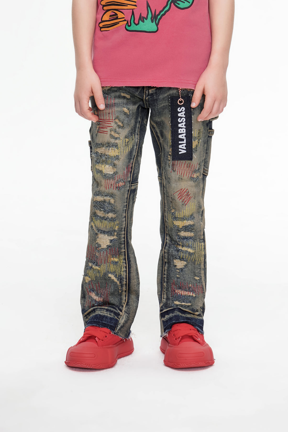 Zero Kids Stacked Denim Dirty Vintage Wash