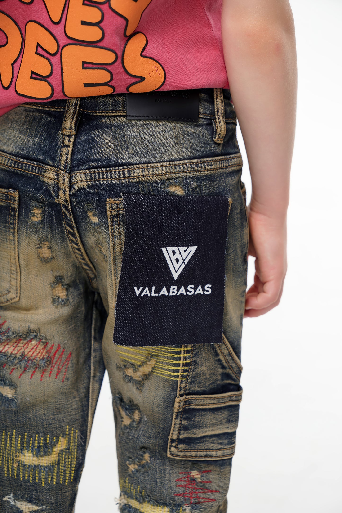 Zero Kids Stacked Denim Dirty Vintage Wash