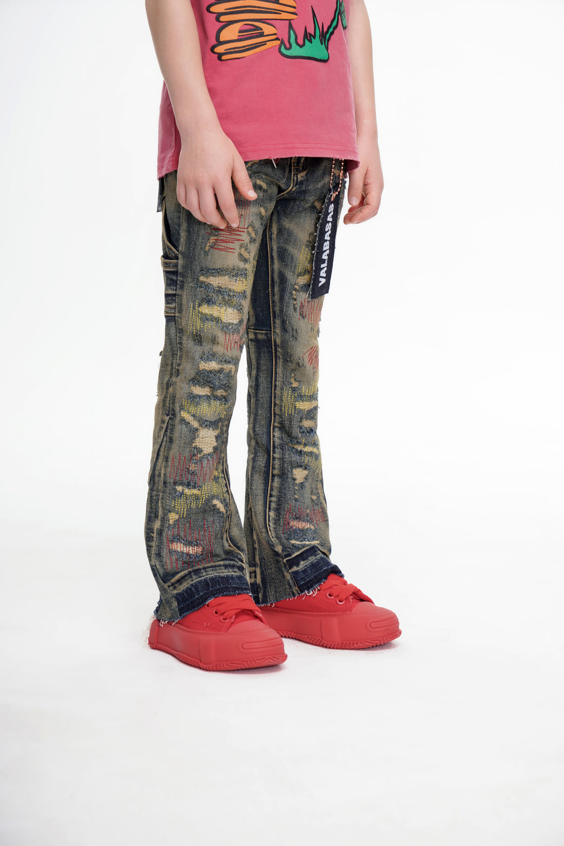 Zero Kids Stacked Denim Dirty Vintage Wash