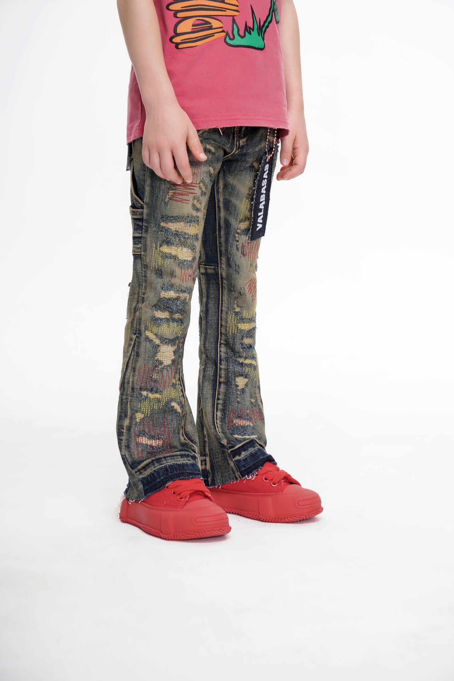 Zero Kids Stacked Denim Dirty Vintage Wash