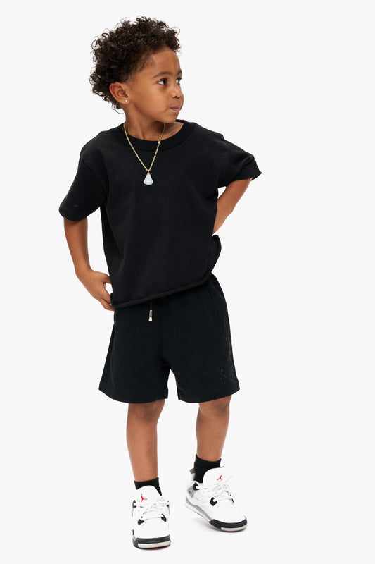 Kids Dunya Black Jorts