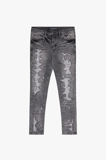 "TEARAWAY" GREY SKINNY JEAN GREY