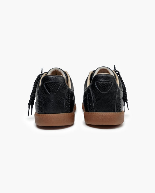 Abel 100 Black Leather Shoes - Valabasas